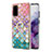 Custodia Silicone Gel Morbida Fantasia Modello Cover con Anello Supporto Y03B per Samsung Galaxy S20