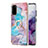 Custodia Silicone Gel Morbida Fantasia Modello Cover con Anello Supporto Y03B per Samsung Galaxy S20