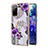 Custodia Silicone Gel Morbida Fantasia Modello Cover con Anello Supporto Y03B per Samsung Galaxy S20 FE (2022) 5G