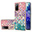 Custodia Silicone Gel Morbida Fantasia Modello Cover con Anello Supporto Y03B per Samsung Galaxy S20 FE (2022) 5G Colorato