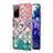 Custodia Silicone Gel Morbida Fantasia Modello Cover con Anello Supporto Y03B per Samsung Galaxy S20 FE 4G