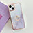 Custodia Silicone Gel Morbida Fantasia Modello Cover con Anello Supporto Y05B per Apple iPhone 13