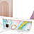 Custodia Silicone Gel Morbida Fantasia Modello Cover con Anello Supporto Y05B per Google Pixel 7a 5G