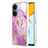 Custodia Silicone Gel Morbida Fantasia Modello Cover con Anello Supporto Y05B per Huawei Honor X7