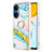 Custodia Silicone Gel Morbida Fantasia Modello Cover con Anello Supporto Y05B per Huawei Honor X7