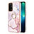 Custodia Silicone Gel Morbida Fantasia Modello Cover con Anello Supporto Y05B per OnePlus Nord N200 5G