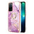 Custodia Silicone Gel Morbida Fantasia Modello Cover con Anello Supporto Y05B per Oppo A53s 5G