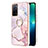 Custodia Silicone Gel Morbida Fantasia Modello Cover con Anello Supporto Y05B per Oppo A53s 5G