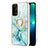 Custodia Silicone Gel Morbida Fantasia Modello Cover con Anello Supporto Y05B per Oppo A54 5G