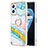 Custodia Silicone Gel Morbida Fantasia Modello Cover con Anello Supporto Y05B per Oppo A96 4G