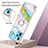 Custodia Silicone Gel Morbida Fantasia Modello Cover con Anello Supporto Y05B per Realme 9 4G