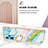 Custodia Silicone Gel Morbida Fantasia Modello Cover con Anello Supporto Y05B per Realme 9 Pro+ Plus 5G