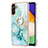 Custodia Silicone Gel Morbida Fantasia Modello Cover con Anello Supporto Y05B per Samsung Galaxy A04s