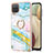 Custodia Silicone Gel Morbida Fantasia Modello Cover con Anello Supporto Y05B per Samsung Galaxy A12 5G
