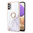 Custodia Silicone Gel Morbida Fantasia Modello Cover con Anello Supporto Y05B per Samsung Galaxy A13 4G