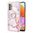Custodia Silicone Gel Morbida Fantasia Modello Cover con Anello Supporto Y05B per Samsung Galaxy A32 4G