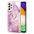 Custodia Silicone Gel Morbida Fantasia Modello Cover con Anello Supporto Y05B per Samsung Galaxy A52 4G