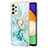 Custodia Silicone Gel Morbida Fantasia Modello Cover con Anello Supporto Y05B per Samsung Galaxy A52 4G
