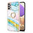 Custodia Silicone Gel Morbida Fantasia Modello Cover con Anello Supporto Y05B per Samsung Galaxy A53 5G