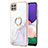 Custodia Silicone Gel Morbida Fantasia Modello Cover con Anello Supporto Y05B per Samsung Galaxy F42 5G