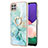 Custodia Silicone Gel Morbida Fantasia Modello Cover con Anello Supporto Y05B per Samsung Galaxy F42 5G