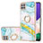 Custodia Silicone Gel Morbida Fantasia Modello Cover con Anello Supporto Y05B per Samsung Galaxy F42 5G Colorato