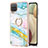 Custodia Silicone Gel Morbida Fantasia Modello Cover con Anello Supporto Y05B per Samsung Galaxy M12