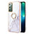 Custodia Silicone Gel Morbida Fantasia Modello Cover con Anello Supporto Y05B per Samsung Galaxy Note 20 5G