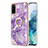 Custodia Silicone Gel Morbida Fantasia Modello Cover con Anello Supporto Y05B per Samsung Galaxy S20