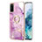 Custodia Silicone Gel Morbida Fantasia Modello Cover con Anello Supporto Y05B per Samsung Galaxy S20