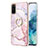 Custodia Silicone Gel Morbida Fantasia Modello Cover con Anello Supporto Y05B per Samsung Galaxy S20