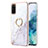 Custodia Silicone Gel Morbida Fantasia Modello Cover con Anello Supporto Y05B per Samsung Galaxy S20