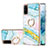 Custodia Silicone Gel Morbida Fantasia Modello Cover con Anello Supporto Y05B per Samsung Galaxy S20 Colorato