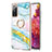 Custodia Silicone Gel Morbida Fantasia Modello Cover con Anello Supporto Y05B per Samsung Galaxy S20 FE 4G