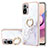 Custodia Silicone Gel Morbida Fantasia Modello Cover con Anello Supporto Y05B per Xiaomi Poco M5S