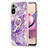 Custodia Silicone Gel Morbida Fantasia Modello Cover con Anello Supporto Y05B per Xiaomi Poco M5S