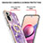Custodia Silicone Gel Morbida Fantasia Modello Cover con Anello Supporto Y05B per Xiaomi Redmi Note 10 4G