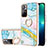 Custodia Silicone Gel Morbida Fantasia Modello Cover con Anello Supporto Y05B per Xiaomi Redmi Note 11 5G Colorato