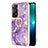 Custodia Silicone Gel Morbida Fantasia Modello Cover con Anello Supporto Y05B per Xiaomi Redmi Note 11 Pro 4G