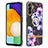 Custodia Silicone Gel Morbida Fantasia Modello Cover con Anello Supporto Y06B per Samsung Galaxy A04s