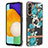 Custodia Silicone Gel Morbida Fantasia Modello Cover con Anello Supporto Y06B per Samsung Galaxy A04s