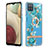 Custodia Silicone Gel Morbida Fantasia Modello Cover con Anello Supporto Y06B per Samsung Galaxy A12 5G
