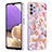 Custodia Silicone Gel Morbida Fantasia Modello Cover con Anello Supporto Y06B per Samsung Galaxy A13 4G