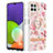 Custodia Silicone Gel Morbida Fantasia Modello Cover con Anello Supporto Y06B per Samsung Galaxy A22 4G