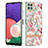 Custodia Silicone Gel Morbida Fantasia Modello Cover con Anello Supporto Y06B per Samsung Galaxy A22s 5G