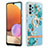 Custodia Silicone Gel Morbida Fantasia Modello Cover con Anello Supporto Y06B per Samsung Galaxy A32 4G