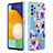 Custodia Silicone Gel Morbida Fantasia Modello Cover con Anello Supporto Y06B per Samsung Galaxy A52 5G