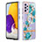 Custodia Silicone Gel Morbida Fantasia Modello Cover con Anello Supporto Y06B per Samsung Galaxy A72 5G