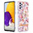 Custodia Silicone Gel Morbida Fantasia Modello Cover con Anello Supporto Y06B per Samsung Galaxy A73 5G