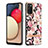 Custodia Silicone Gel Morbida Fantasia Modello Cover con Anello Supporto Y06B per Samsung Galaxy F02S SM-E025F Rosa
